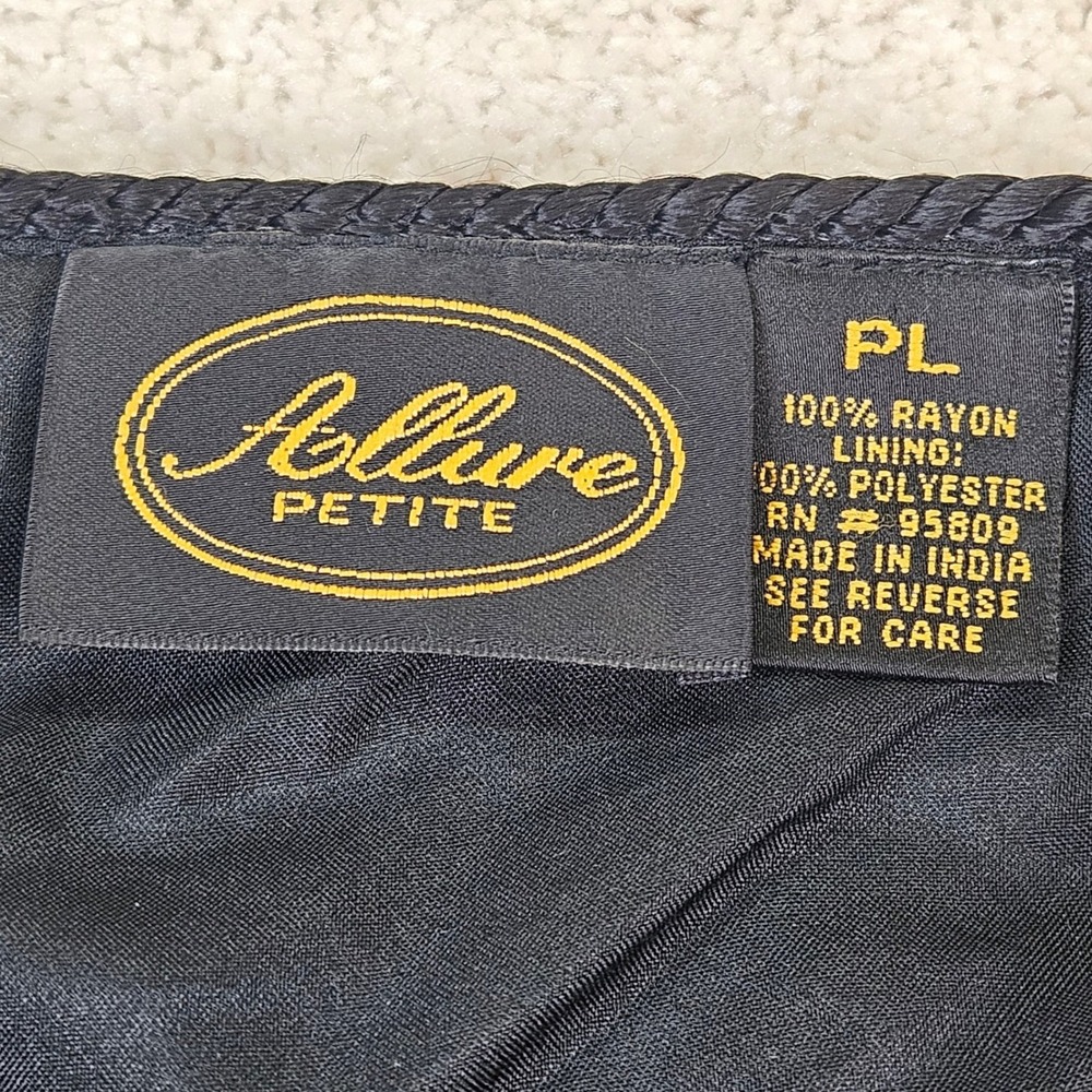 Abstract Patchwork Jacket Blue Chenille Multi Col… - image 2